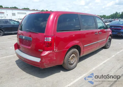 2008 Dodge Grand Caravan Se z USA, uszkodzony, nr VIN 2D8HN44H78R101549